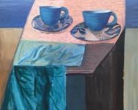 Two Blue Cups&nbsp;