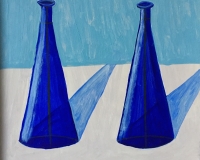 Two Blue Vases &nbsp;