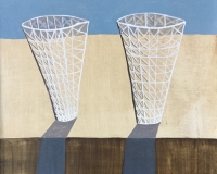 Two Crystal Vases&nbsp;