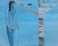 Woman with Birch Tree&nbsp;