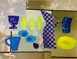 Lime Leaf with Checkered Jug&nbsp;