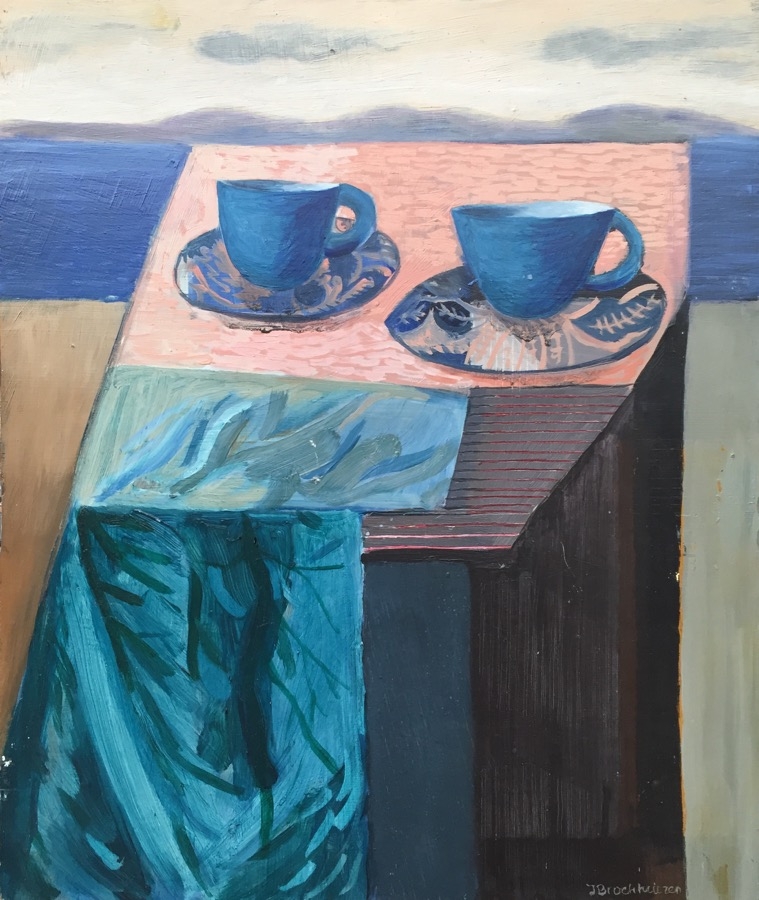 Two Blue Cups&nbsp;